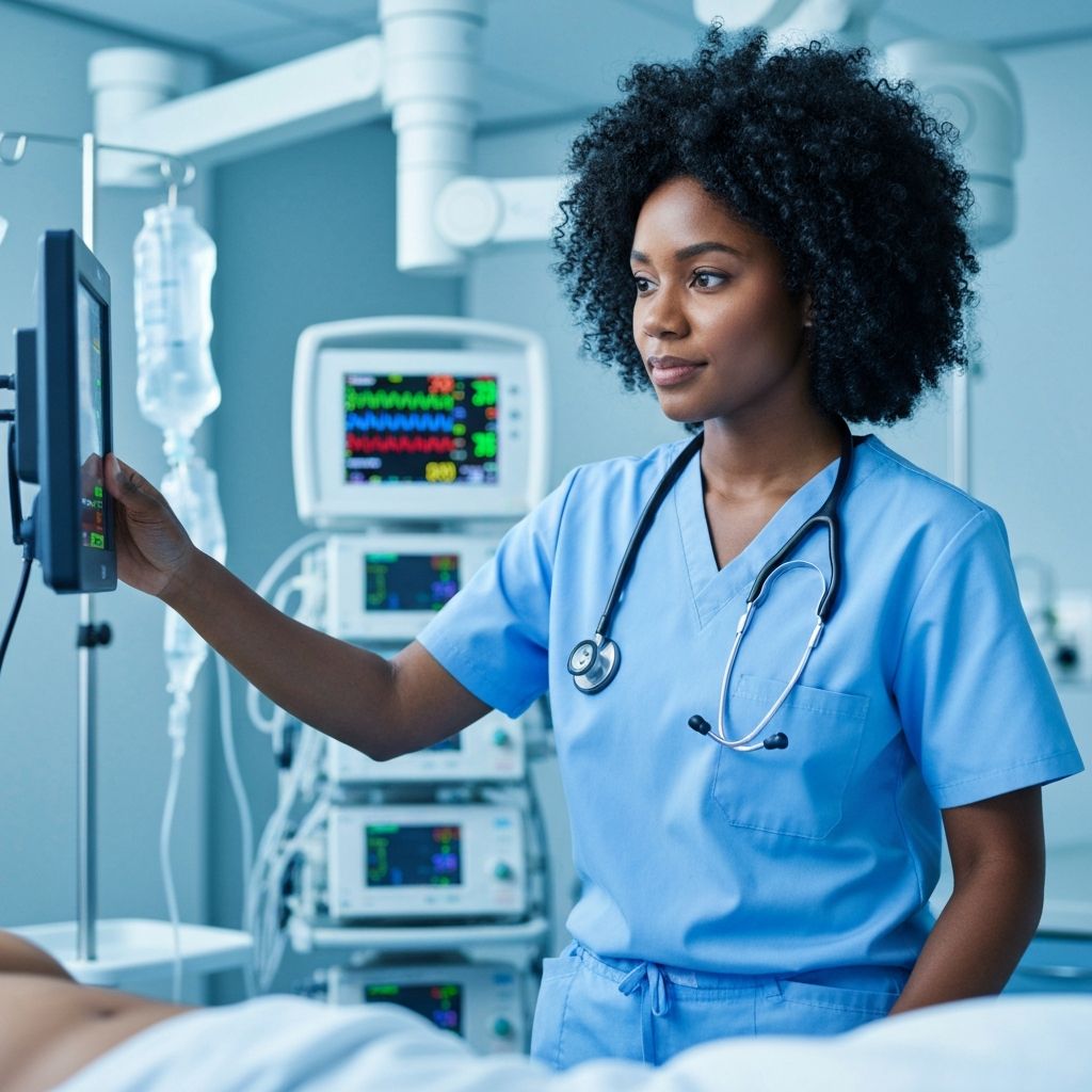 আইসিইউ ট্রেইনড নার্স